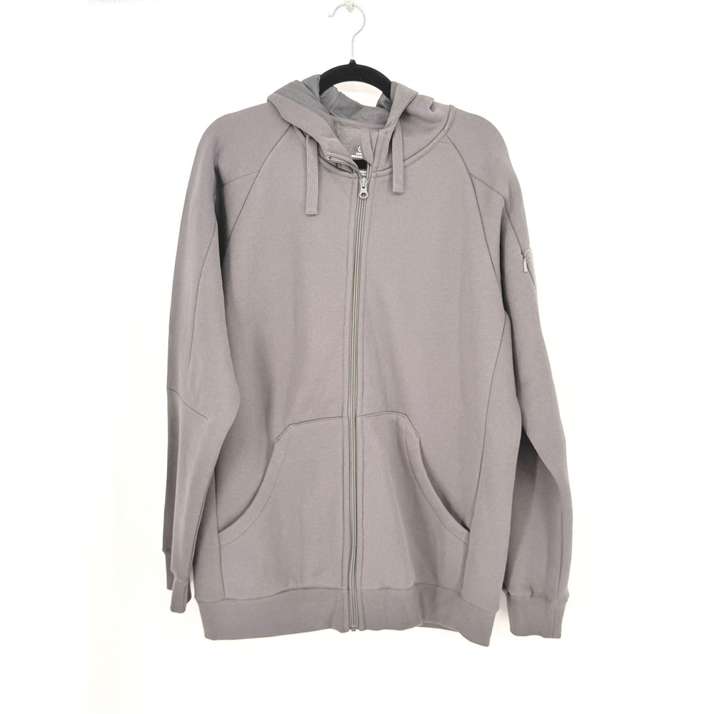 Helikon-Tex Mens Urban Tactical Hoodie Lite Full Zip Grey Techwear Size L NWOT